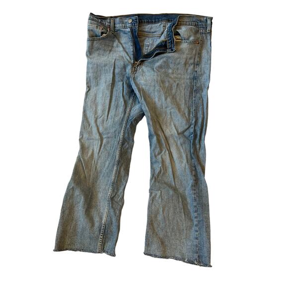 Levi's 505 Regular Straight Leg Jeans Mens 38x30 - Picture 1 of 4